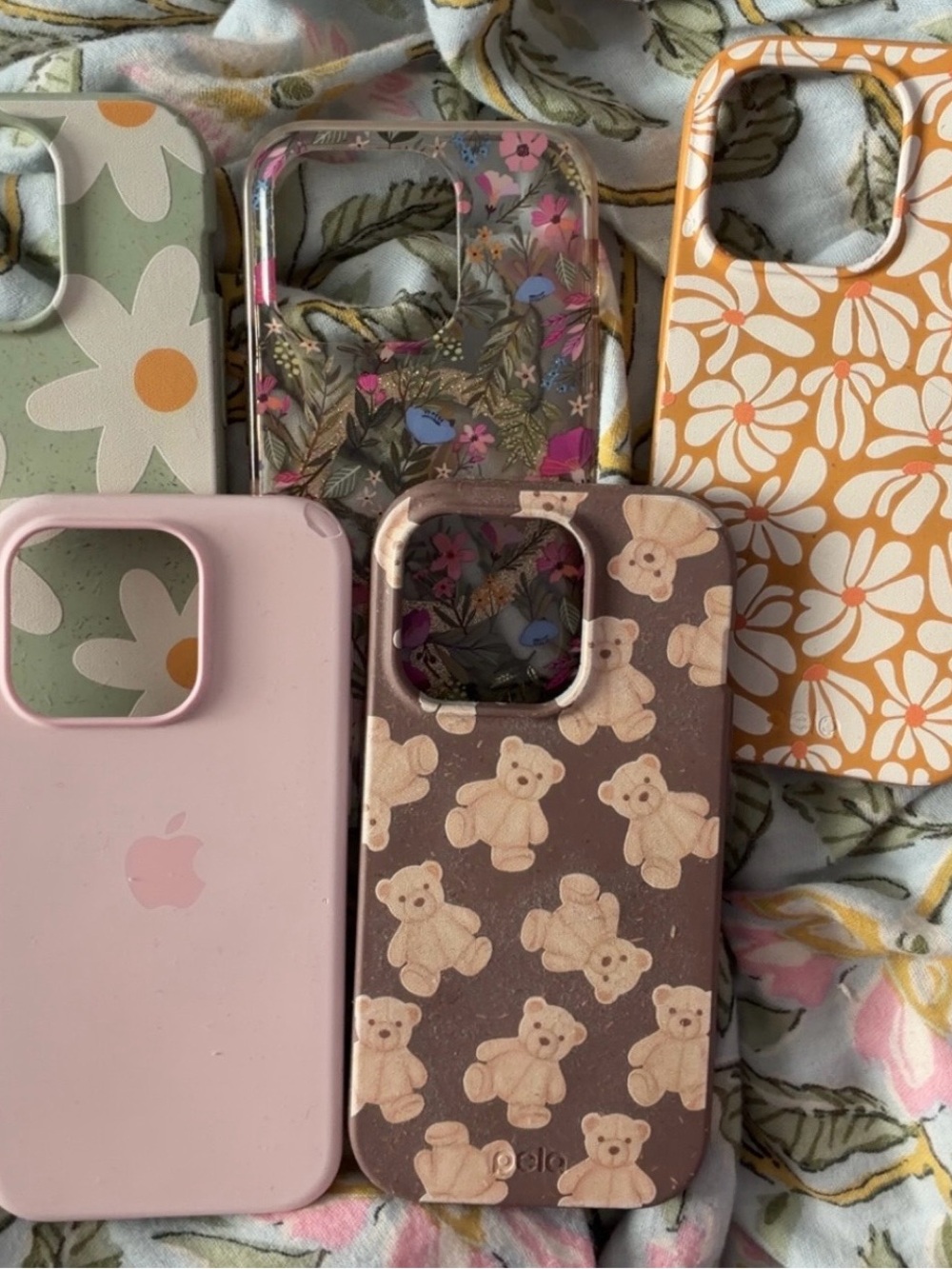 Bundle of 5 iphone cases  for iPhone 15 pro. Been used.